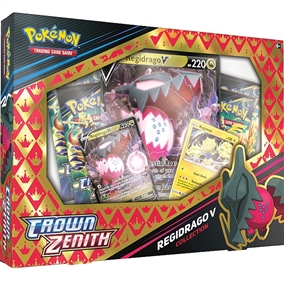 Regidrago V Collection - Pokemon Crown Zenith V Box